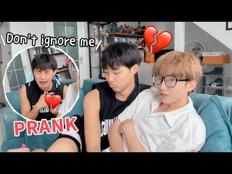 Ich ignoriere meinen Freund 24 Stunden lang,💔 Streich, bis er weinte🥺. . .