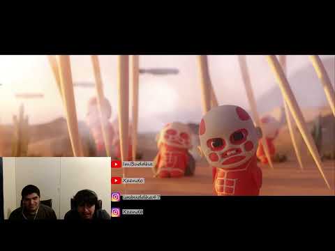 Chibi Titans 2 - The Wumbling | Attack On Titan Animation | REACTION VIDEO!
