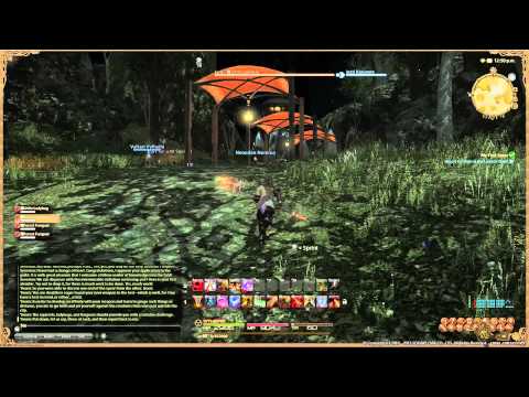 Final Fantasy XIV  A Realm Reborn - Lancer Lv1 Quest - My First Spear