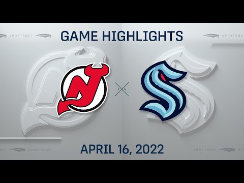 NHL Highlights | Devils vs. Kraken - Apr 16, 2022