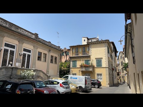 Live Walking Tour | Lucca, Tuscany, Italy 🇮🇹 | Travel