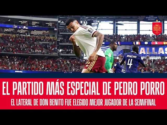 El partido más especial de Pedro Porro | 🔴 SEFUTBOL