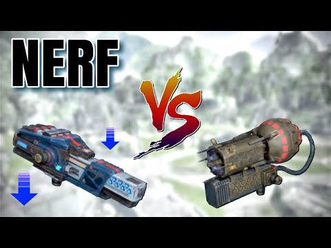 [WR] Atomizer (Nerfed) VS Taran - Damage Comparison | War Robots Test Server