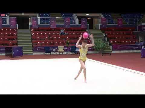 Radina Tomova, BUL, ball, Irina Deleanu Cup 2021 AA - 21,750