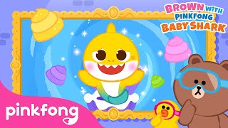 Baby Shark, The Thinker : What&#39;s the Matter, Baby Shark? | Potty Song | LINE Friends &amp; Pinkfong