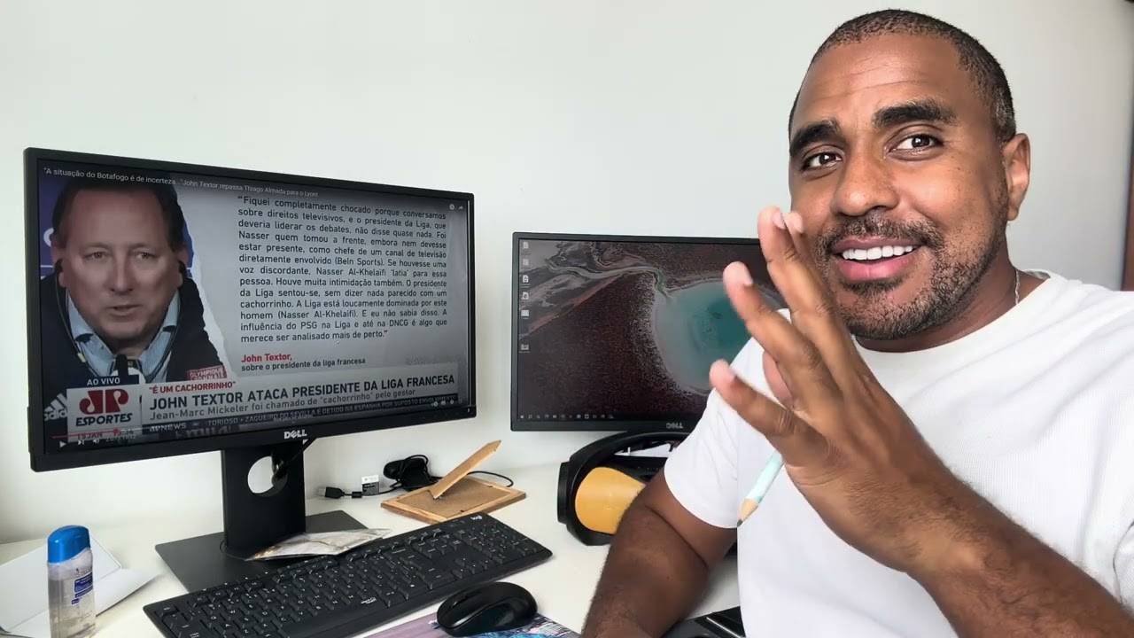 JOHN TEXTOR É O MONARK DO FUTEBOL