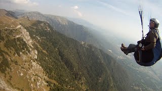 preview picture of video 'Bassano del Grappa Best-of Paragliding September 2012'