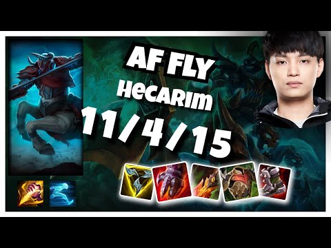 Hecarim vs Kindred AF Fly JUNGLE (11/4/15) - v10.25