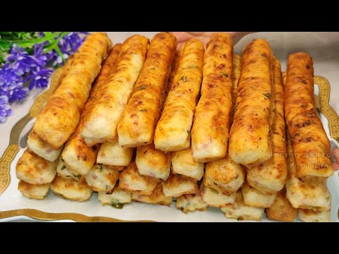 За 10 Минут 1 стакан Кефира и Целая гора вкуснятина готова рецепт Идеально подходит на ужин. ENG SUB