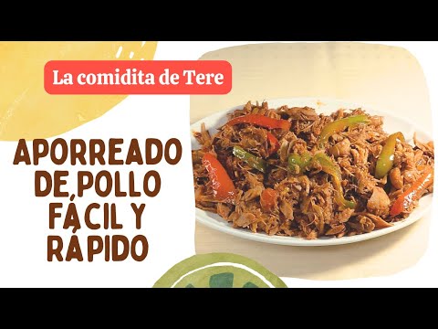 Cómo Hacer Aporreado De Pollo Fácil y Rápido