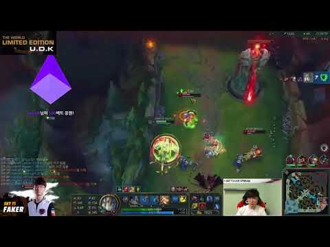 Faker stream Galio vs Corki, Feb 28, 2018