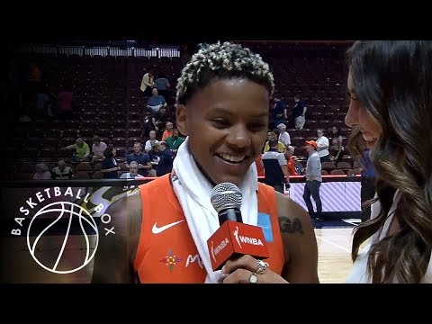 [WNBA] Courtney Williams Post-Game Interview, Phoenix Mercury vs Connecticut Sun, August 1, 2019