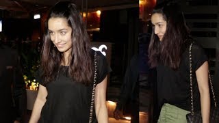 Shraddha Kapoor Makes Stunning Appearance On A Dinner Date With Friends
