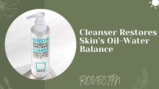Cleanser Restores Skin’s Oil-Water Balance | ROVECTIN | YesStyle Korean Beauty
