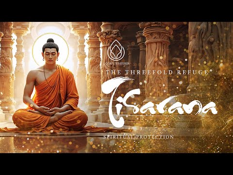 Tisarana Chant – Taking Refuge in Buddha, Dharma & Sangha #music #buddha #meditation