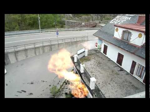 Explosion Vernayaz Pont du Trient