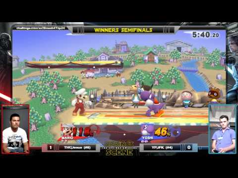 SSVII - THC|Jesus (Mario) Vs. YF|JFK (Yoshi) - Smash 4 WSF