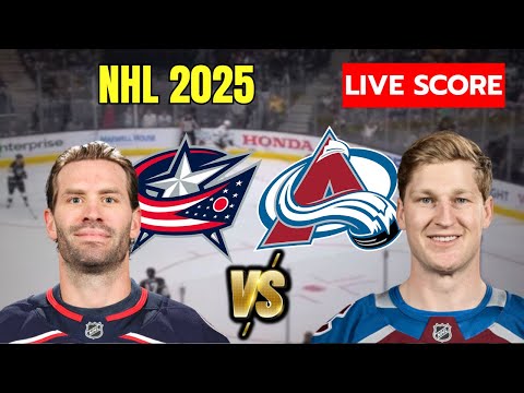 🔴 Columbus Blue Jackets vs Colorado Avalanche | EN VIVO NHL | Live Score Update