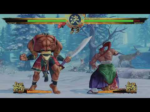 SAMURAI SHODOWN - Tam Tam VS Genjuro