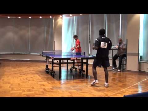 Mounties Invitational 2013: Baek Kwang Il (Daewoo-Korea) vs Nana Boetang (AUS) Set 1 & 2