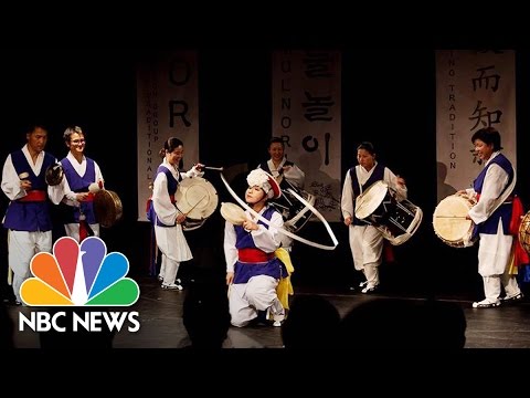 Los Angeles-Based Group Displays 'The Power Of Samulnori' Percussion Music | NBC News