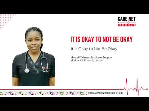 It's Okay Not to Be Okay