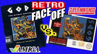 Retro Face Off: Gods (1991) Amiga Vs SNES #Retrogaming