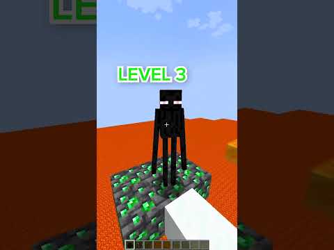GEVids - Minecraft ENDERMAN IQ Test! 😂 Wait for Level 5...