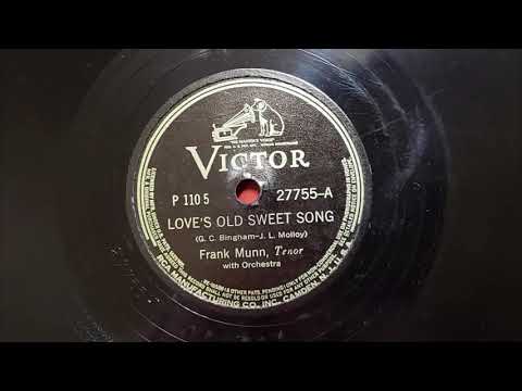 Frank Munn - Love's Old Sweet Song (1942) [Victor 27755-A]