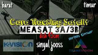 Download lagu wajib tahu !!! Cara Tracking satelit Measat 3 dish 45cm arah Timur mp3