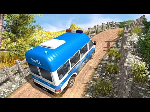 US Police Car Driver Simulation - Offroad Crime Chase Driving - Android GamePlay