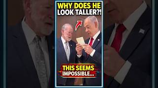 Netanyahu & Huckabee Height Mystery / Evidence of a Deepfake + Netanyahu's card