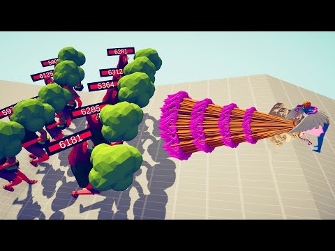 5x TREE GIANTS vs 1x GOD | Totally Accurate Battle Simulator - TABS BOX