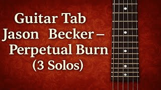 Guitar Tab: Jason Becker - Perpetual Burn