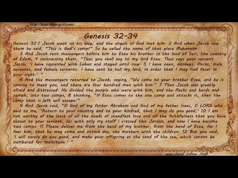 Genesis 32-34