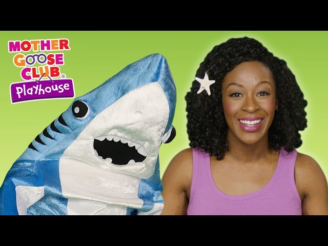 Baby Shark | Mermaid Shark Family Dance Party | Mother Goose Club Playhouse Kids Video