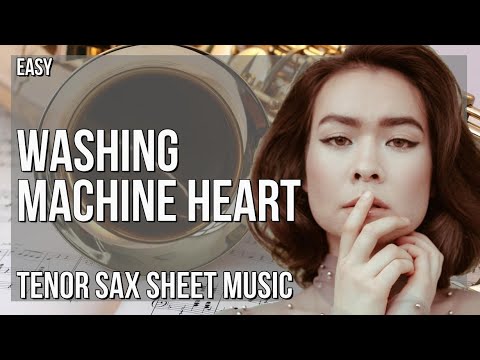 테너 색소폰 악보: 미츠키의 "세탁기 심장" 연주 방법