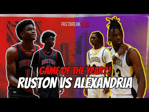 Ruston vs ASH Had GAME OF THE YEAR Energy!! Ahmad Hudson & Tyshawn Duncan GO AT IT!!