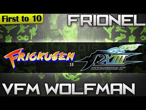 [FT10] VFM Wolfman vs frionel - KOFXIII 2ème défi @Friokugen Dojo 3.0 (720p/60fps)