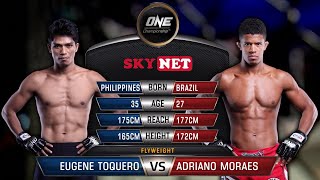 Eugene Toquero vs. Adriano Moraes | Full Fight Replay