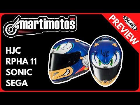 Full face helmet HJC RPHA 11 Sonic Sega -31%
