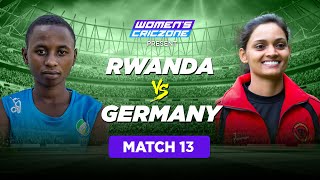 🔴 LIVE: Rwanda vs Germany - Match 13 | Kwibuka T20 Tournament 2022
