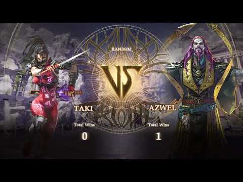 SOULCALIBUR VI CRITICAL EGG ClinicalCuts (Taki) vs YUZU ganondeurf (Azwel)