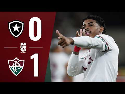 MELHORES MOMENTOS | BOTAFOGO 0 X 1 FLUMINENSE | CAMPEONATO CARIOCA 2026 | 5ª RODADA