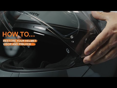 SCHUBERTH TV | How to take care of your visor and Pinlock lens