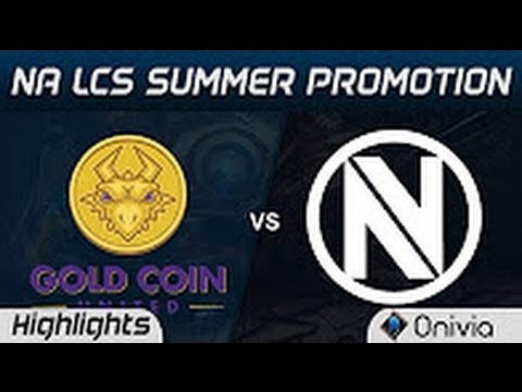GCU vs NV Highlights Game 5 NA LCS Summer Promotion 2017 Gold Coin United vs EnvyUs