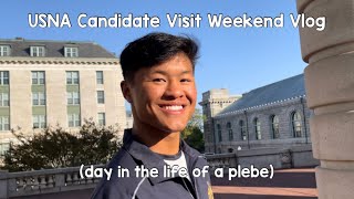 USNA Candidate Visit Weekend (shadowing a midshipman)