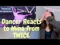 Kpop Ballet Ballet Dancer Reacts To Mina From Twice Doing Ballet