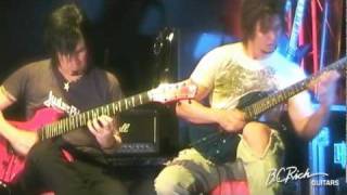 Heaven Below Shreds Mockingbird ST's!!! - Patrick Kennison & Jesse Billson - BC Rich Guitars