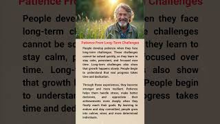 Patience From Long Term Challenges #englishmerl #english #short